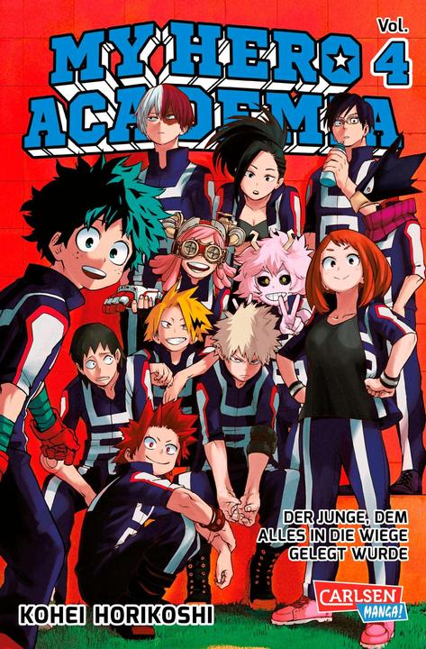 Actual product image My Hero Academia, Band 4 (German, Kohei Horikoshi, 2017)