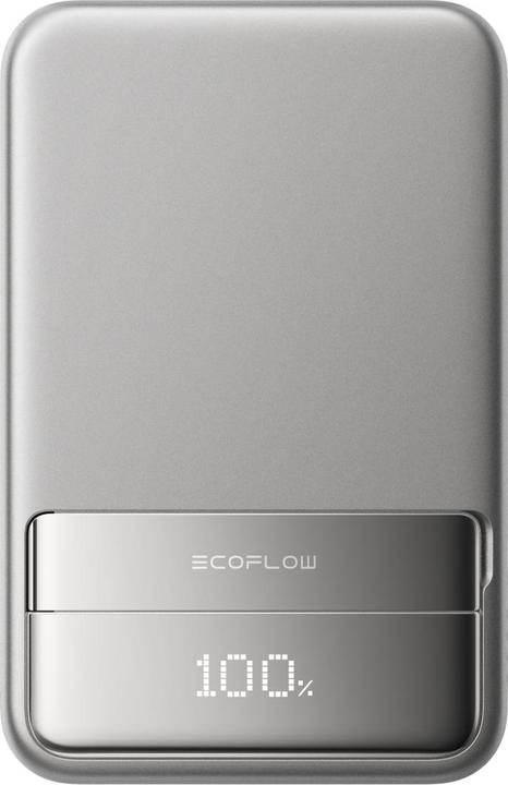 Produktbild EcoFlow RAPID Magnetic Powerbank silver 10.000mAh (10000 mAh, 65 W)