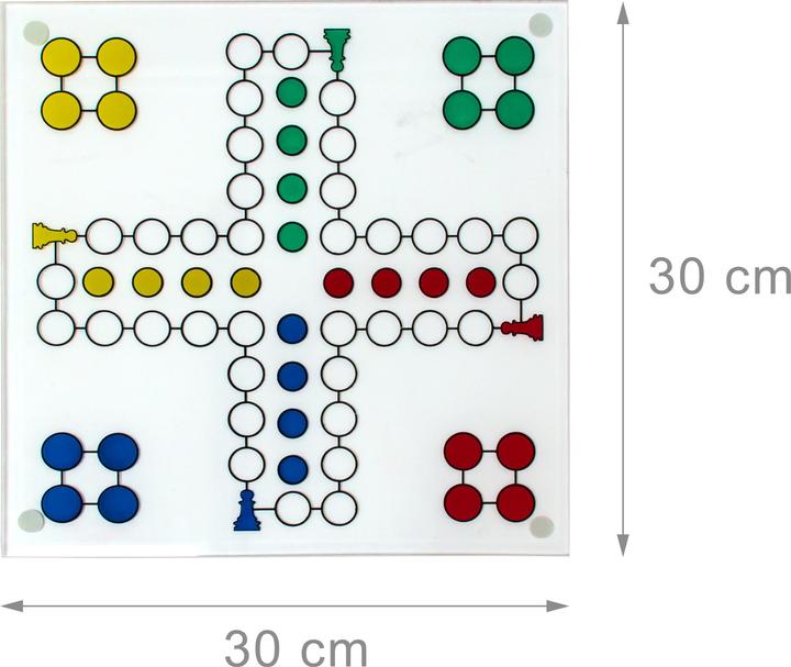 Produktbild Relaxdays Drinking Ludo Spiel