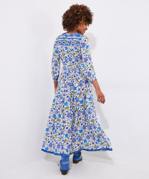 Actual product image Joe Browns Sequin Floral Maxi Dress (40)