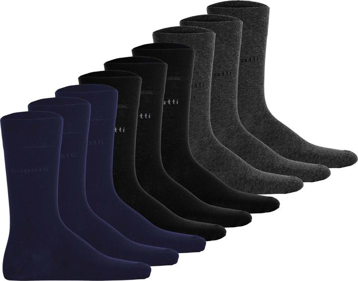 Actual product image Bugatti Socks Soft Cotton Uni Basic (pack of 9, 39 - 42)