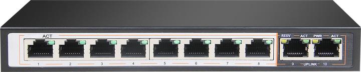 Produktbild Lupus-Electronics 10 Kanal Gigabit PoE Switch (10 Ports)