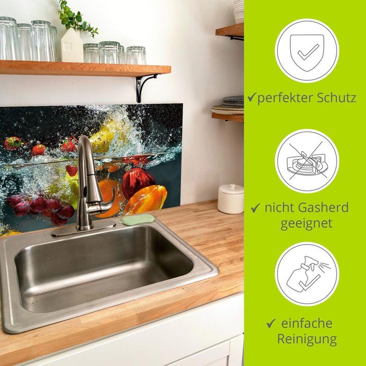 Actual product image Artland Splashing fruit on the water