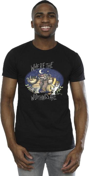 Immagine prodotto Where The Wild Things Are Group Pose Maglietta Uomo (4XL)