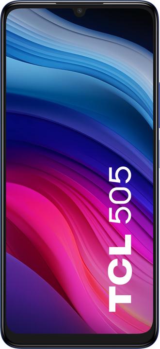Actual product image TCL 505 8Gb 512Gb 6.75" Dual Sim (512 GB, Ocean Blue, 6.75", Dual SIM, 50 Mpx, 4G)