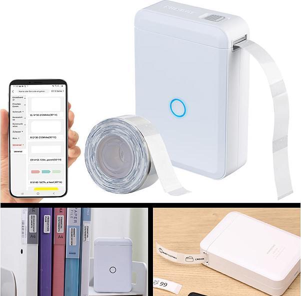 Actual product image Callstel Mobile battery-powered thermal label printer (203 dpi)
