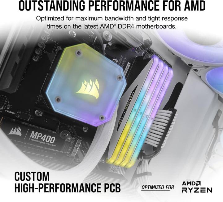Produktbild Corsair Vengeance RGB RT (2 x 16GB, 3200 MHz, DDR4-RAM, DIMM)