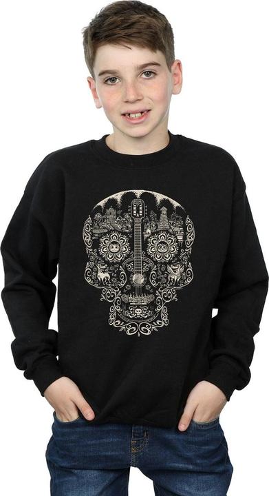 Immagine prodotto Disney Coco Skull Mono Pattern Felpa Ragazzi (140, 146)