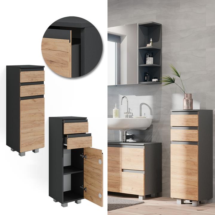 Actual product image Vicco J-Shape (30 x 30 x 95 cm)