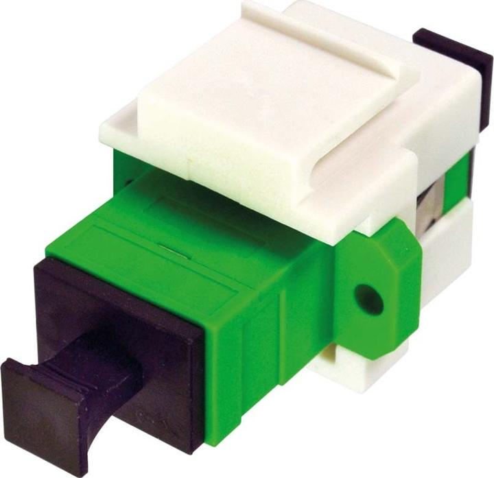 Image du produit Televes Module ICT fibre Keystone + connecteur SC / APC