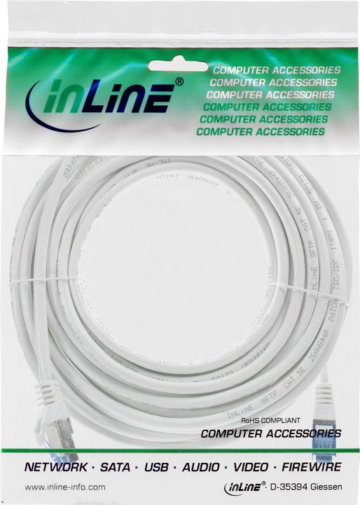 Actual product image InLine Patchkabel (S/FTP, CAT6a, 10 m)