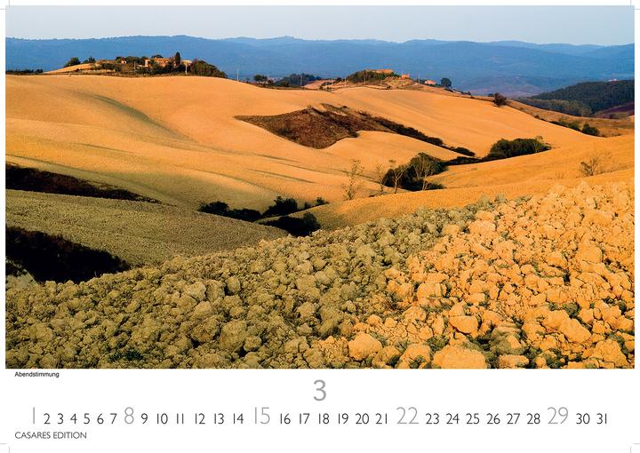 Immagine prodotto Toskana 2026 L 35x50cm (35 x 50 cm, Tedesco)
