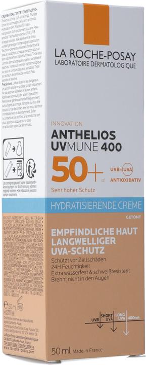 Produktbild La Roche Posay Anthelios Hydratisierende BB 50+ (Sonnencreme Gesicht, SPF 50+, 50 ml, 77 g)