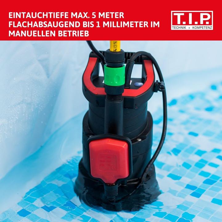 Actual product image T.I.P. Submersible pressure pump DrainPress 3200/24 (Garden pump)