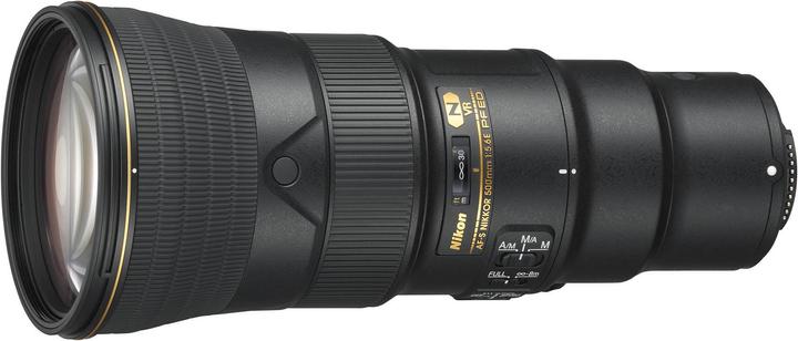 Produktbild Nikon AF-S Nikkor 500mm f/5.6E PF ED VR (Nikon F, APS-C / DX, Vollformat)
