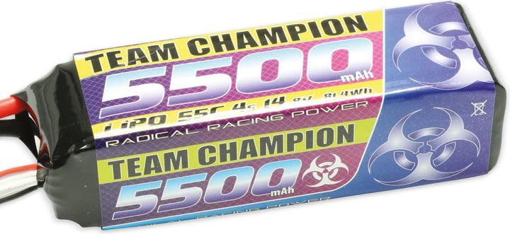 Actual product image Pichler Lipo Pack Team Champion 5500 mAh 14.8V 55C (XT90) (14.80 V, 5500 mAh)