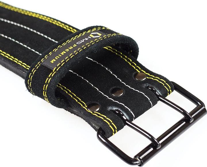 Actual product image HMS Pa3558 Black Size M. L Strength Training Belt Premium