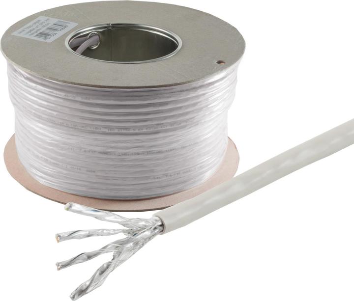 Immagine prodotto Shiverpeaks S/CONN cavo di rete a massima connettività Cavo patch LAN, cat 6, S/FTP, PIMF, 500,0m (S/FTP, CAT6, 500 m)