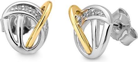 Breuning OHRSCHMUCK - BRILL. 0,048 Ct. H/si (585, - Gold)