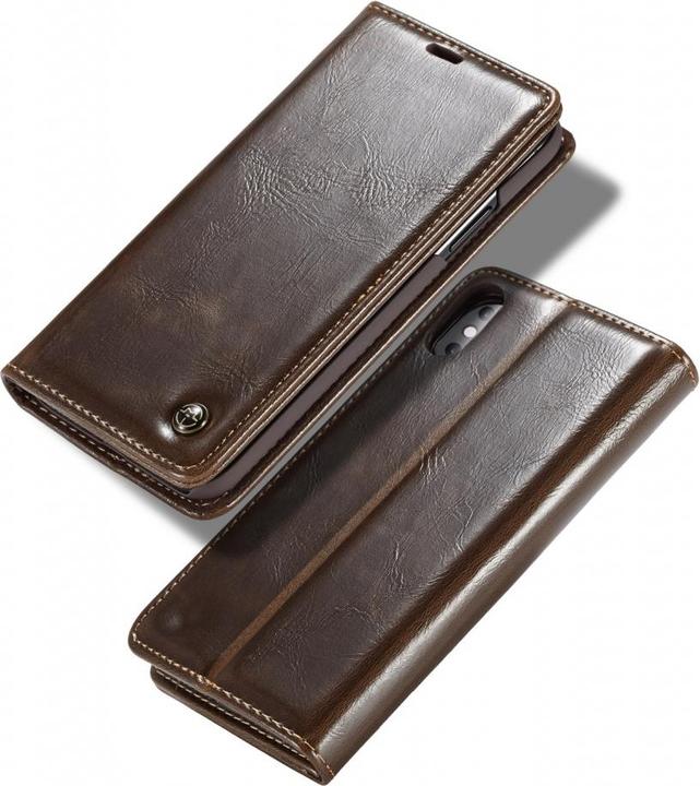 Immagine prodotto Caseme Apple iPhone XS Classic Custodia in pelle Custodia per carte di credito (Apple iPhone XS)