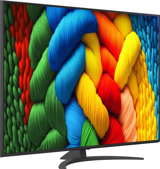 Produktbild LG 65NANO81A6A sw NanoCell LED-TV UHD,Multituner,Smart,PVR,a7,HDR (65", NANO81, Nano-Cell, 4K, 2025)