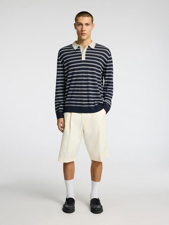 Image du produit Selected Homme 100% Merinowoll Langarm-Poloshirt (XL)