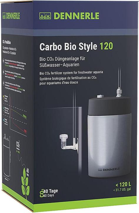 Produktbild Dennerle Carbo Bio Style 120 (Aquarium Dünger)