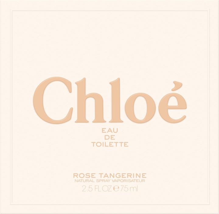 Actual product image Chloé Rose Tangerine (Eau de toilette, 75 ml)