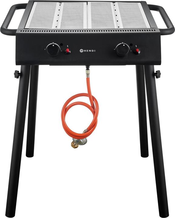 Produktbild Hendi Gasgrill Xantos Black Schwarz (9.50 kW)