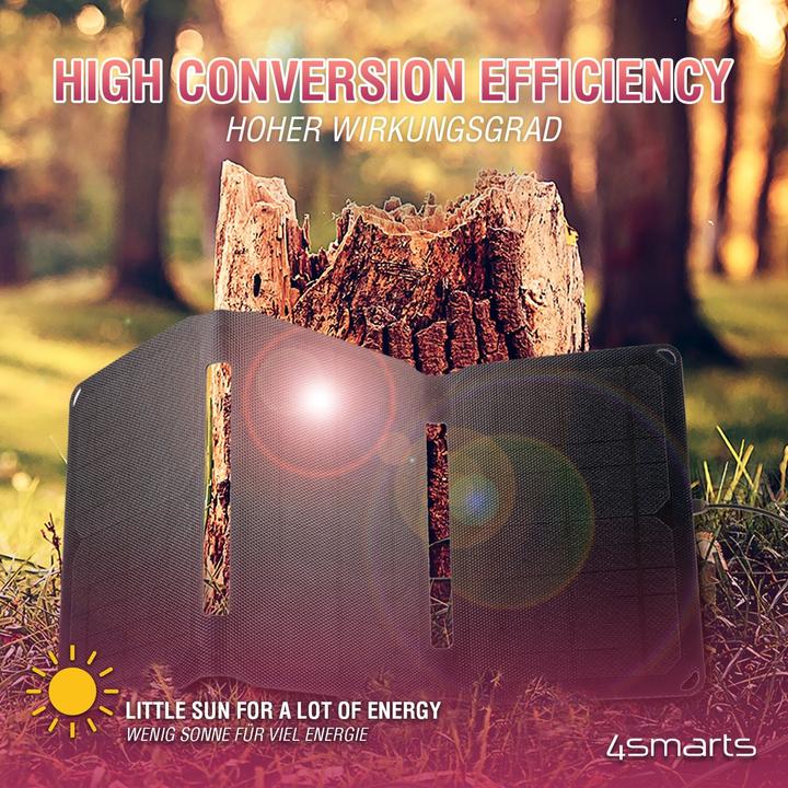 Immagine prodotto 4smarts Pannello solare VoltSolar (20 W, 0.64 kg)