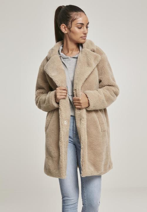 Immagine prodotto Urban Classics Donna Cappotto Sherpa oversize (S)