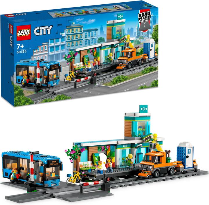 Image du produit LEGO Gare ferroviaire (60335, LEGO City)