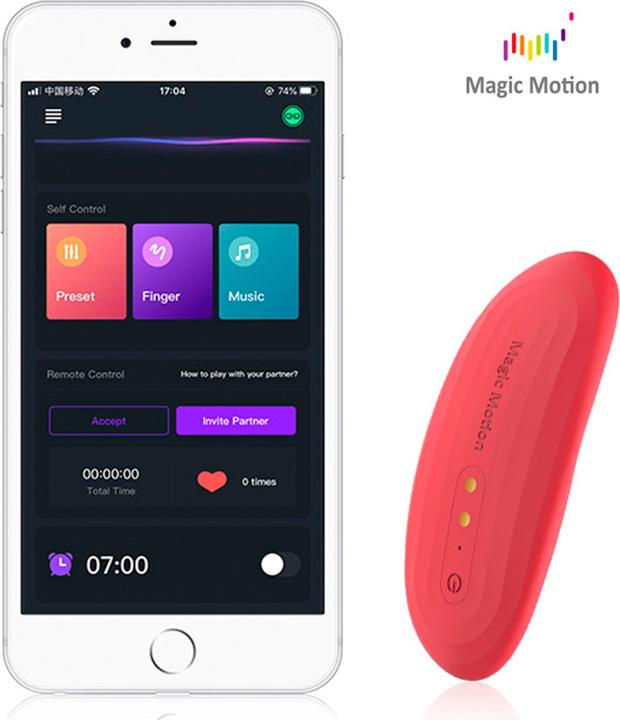 Actual product image Magic Motion Nyx Smart Panty Vibrator