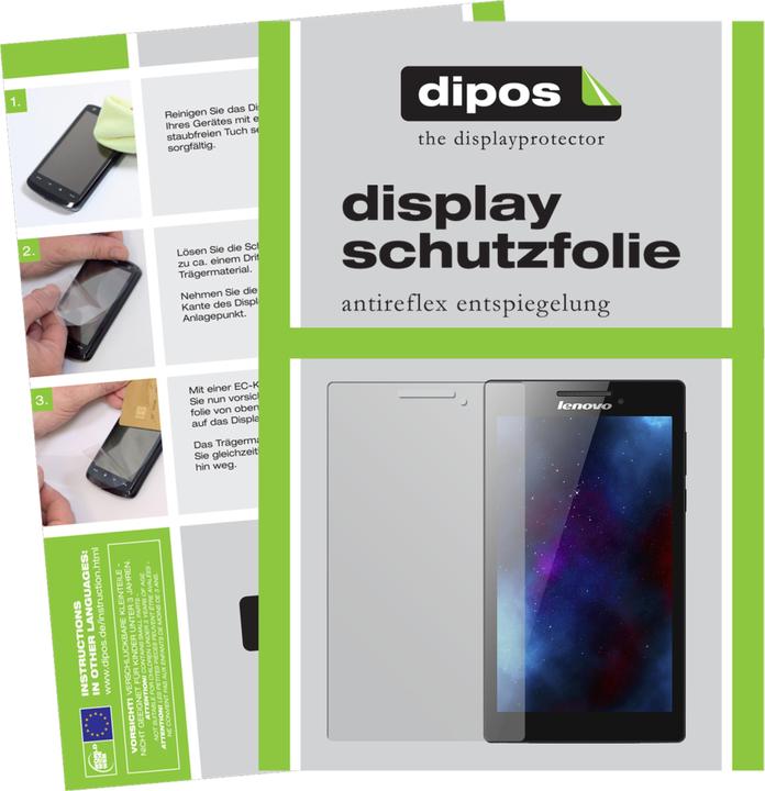 Immagine prodotto Dipos Pellicola Protettiva Antiriflesso (2 Pezzo/i, Tab 2 A7-10)