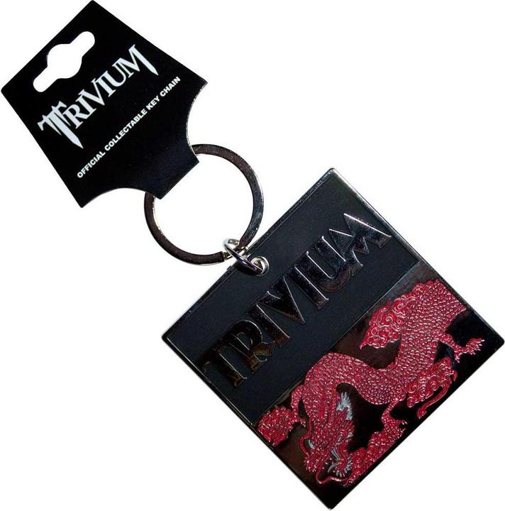 Actual product image Trivium Deadmen & Dragons Silhouette Keyring