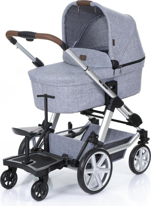 Produktbild ABC Design Mitfahrbrett Sitz - Trittbrett Kiddie Ride On 2 black