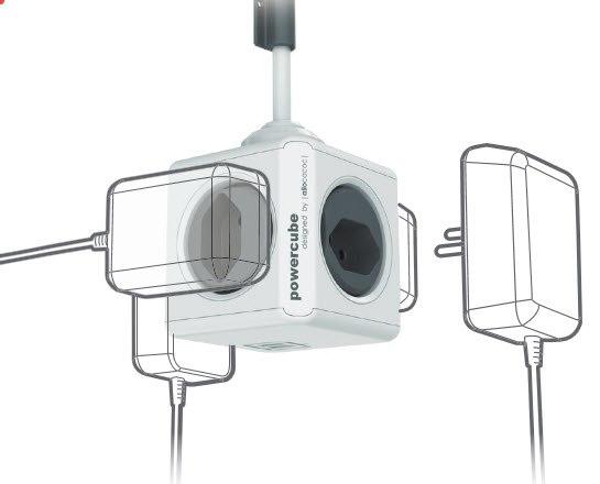 Image du produit Allocacoc PowerCube Extended S+ Extended (5 x, Type 13, 1.50 m)