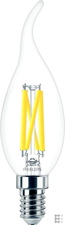 Image du produit Philips Professional MST LEDcandle 3,4-40W/927 E14 claire bougie 470lm DIMTONE windst. D,4kWh/1000 (E14, 3.40 W, 470 lm, 1 x, D)