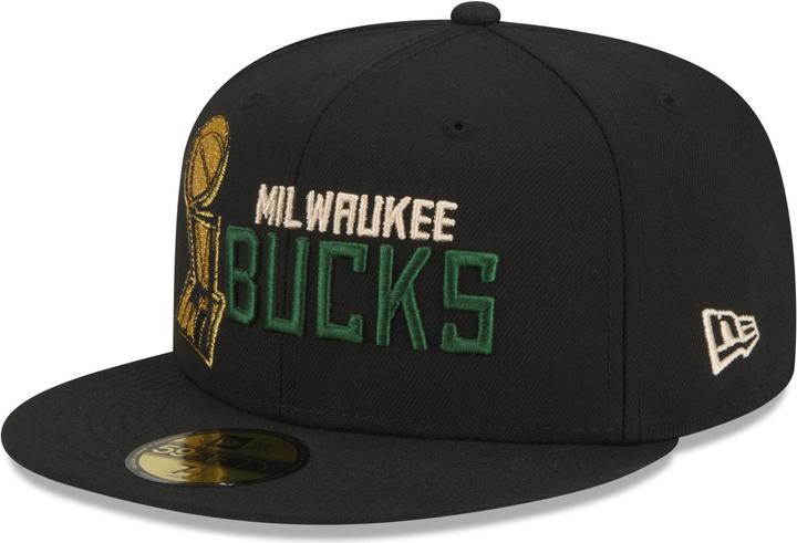 New Era 59Fifty Cap - NBA CHAMPIONS Milwaukee Bucks - 7 1/2 (7 1/2)