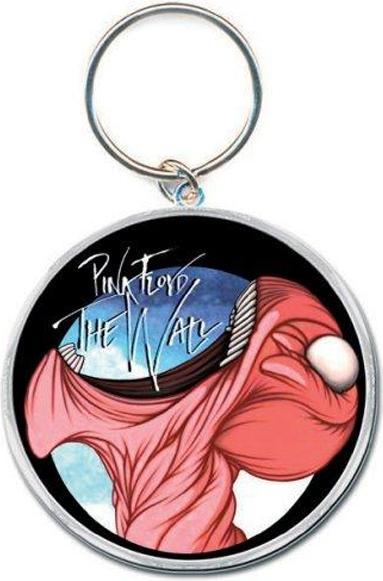 Pink Floyd The Wall Eat Head Emaille Schlüsselanhänger Logo Füllung