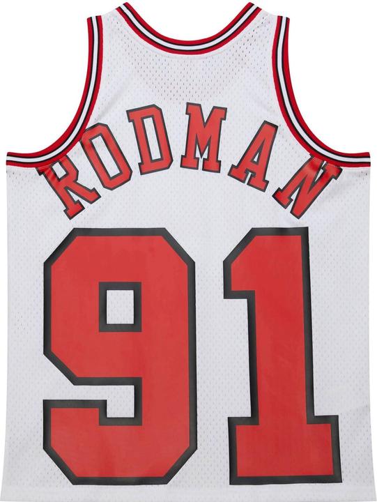Actual product image Mitchell & Ness Swingman Mesh Jersey Chicago Bulls 1997 Dennis Rodman - L (L)