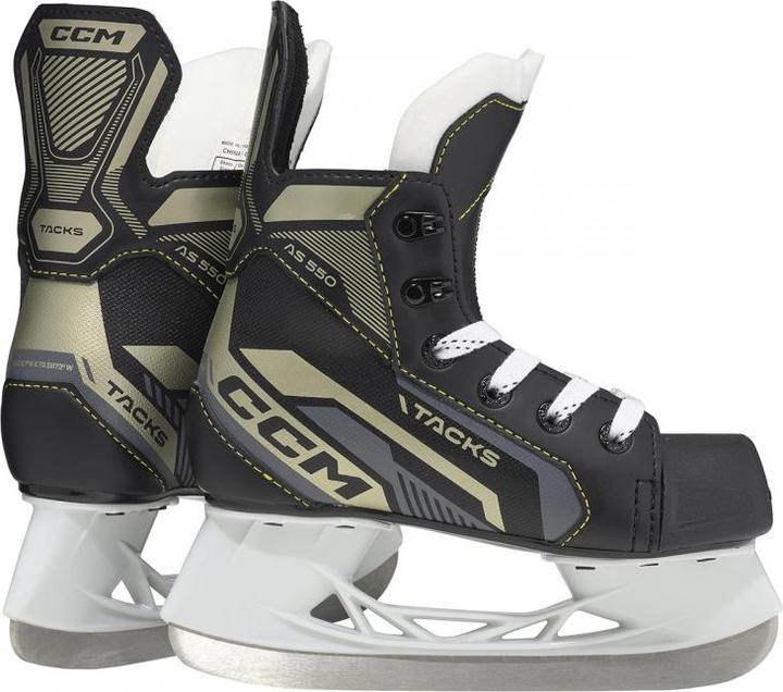 Actual product image CCM Tacks AS-550 YT hockey skates (REGULAR, YT8 - 25) (12, 13, 14, 15, 16, 17, 18, 19, 20, 21, 22, 23, 24, 25, 26)