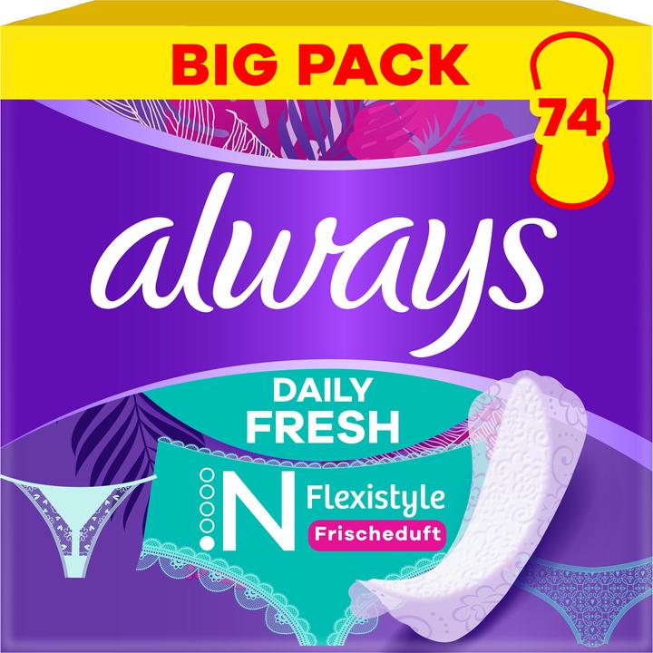Immagine prodotto Always Daily Fresh (74 x, Fodere per mutande)