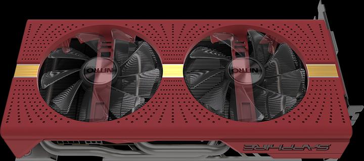 Produktbild Sapphire Nitro Gear Cooler Shroud & Backplate Red