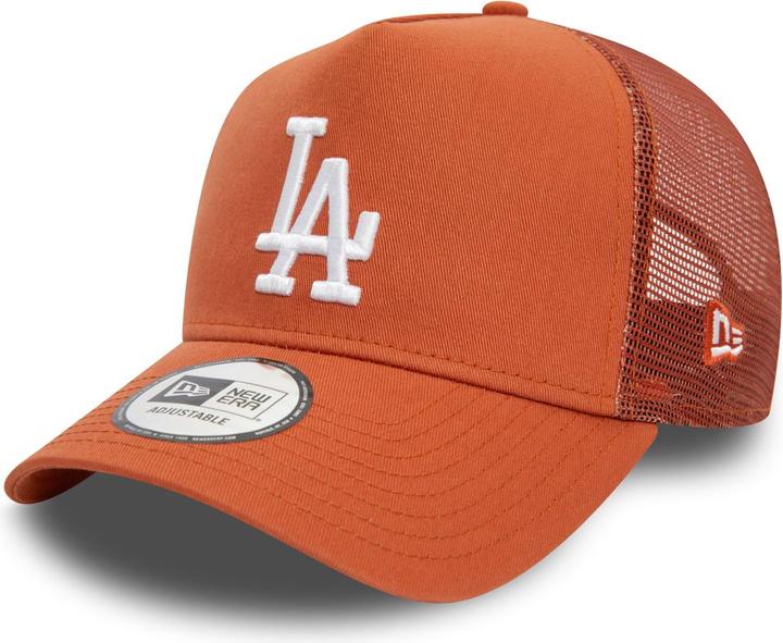 Actual product image New Era A-Frame Mesh Trucker Cap - Los Angeles Dodgers terra