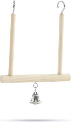 Beeztees BZ WOODEN SWING+BELL 11X10
