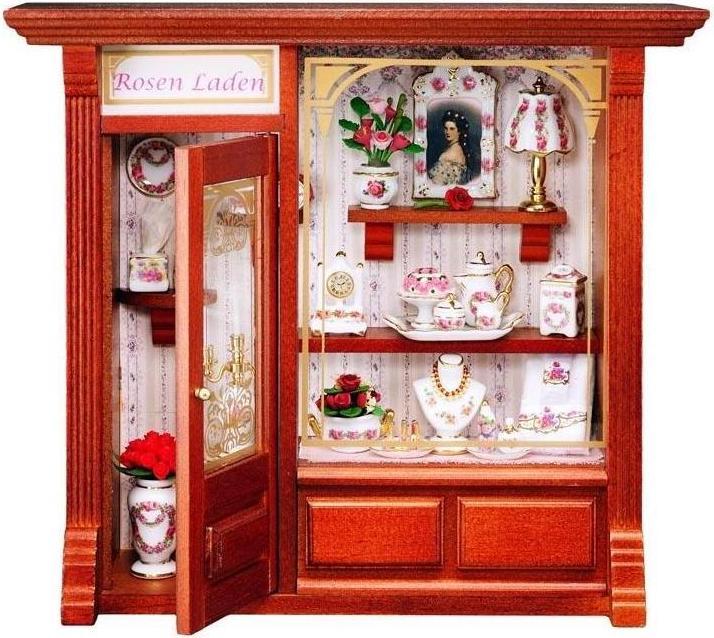 Produktbild Reutter 102.798/3 - Rosenladen mit Beleuchtung - Schaufensterladenserie 798