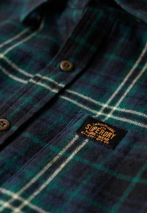 Actual product image Superdry Organic Cotton Lumberjack Check Shirt (XXL)