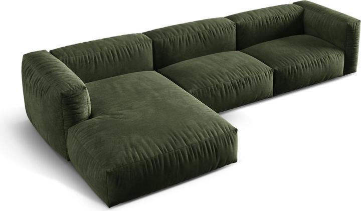 Actual product image Micadoni Modular Left Corner Sofa, "Martina", 3 Seats, 332x176x75 Made in Europe (Corner sofa)