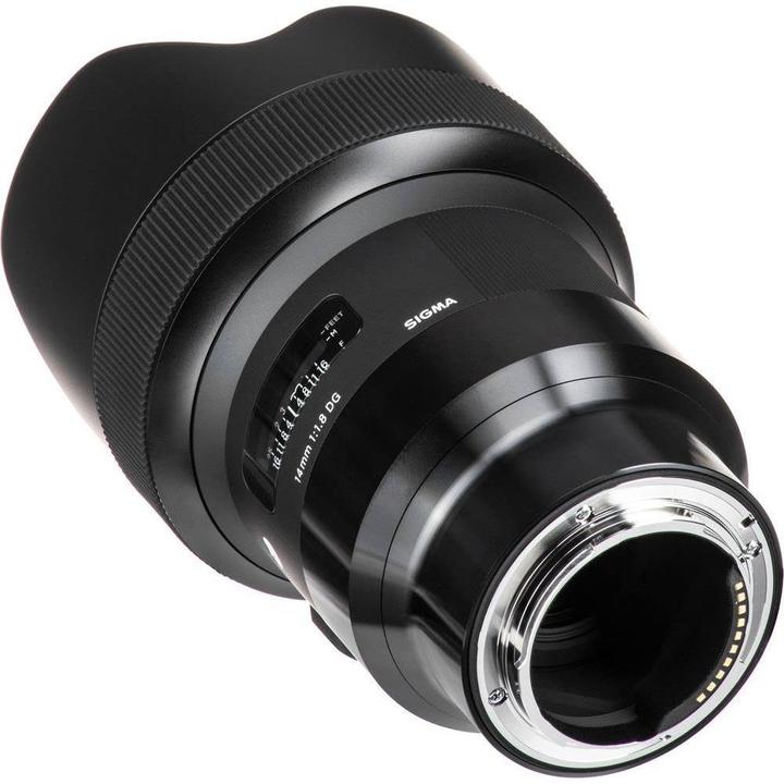 Immagine prodotto Sigma 14mm f/1,8 DG HSM ART, Sony E (Sony E, Full-frame, APS-C / DX)